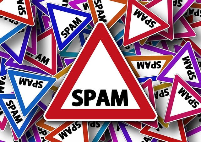 nova campanha de spam