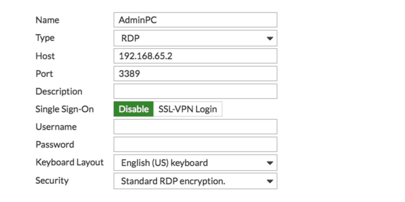 fortigate ssl vpn